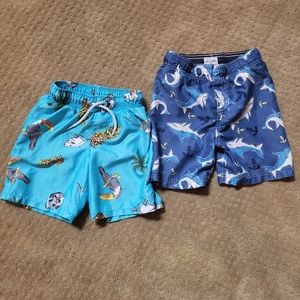 Boy swim trunks shorts size 3-4t